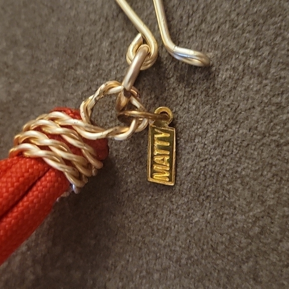 MATTY PATYFER Color Block Avant Garde Rope Knot Necklace - Picture 6 of 7